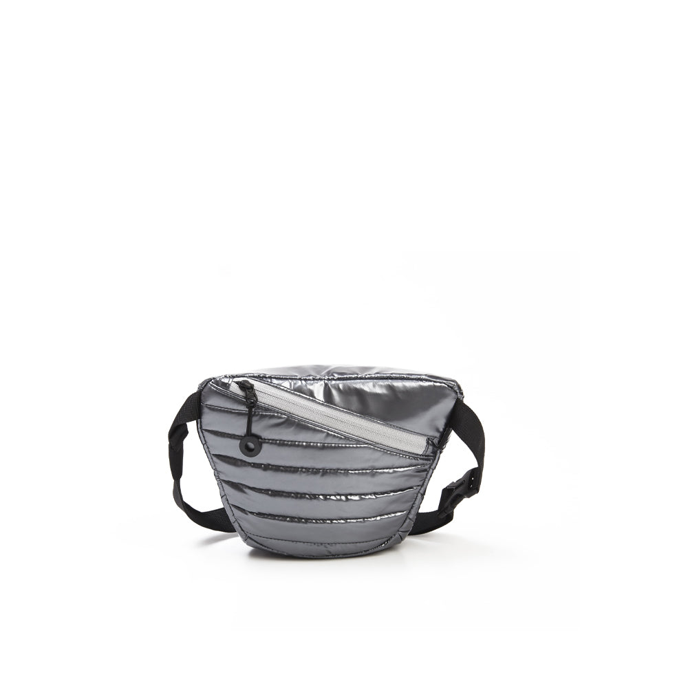 Mueslii puffer waist bag, made of high density nylon and Ykk zips