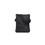 Mueslii crossbody,  made of jacquard  waterproof nylon, pattern camouflage, color black, front view.