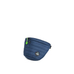 Mueslii puffer waist bag, made of high density nylon and Ykk zips, color high tech blue, medium size.