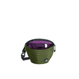 Mueslii puffer waist bag, made of high density nylon and Ykk zips