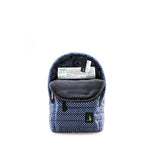 Mueslii original puffer Mini pack made of high density nylon and Ykk zips, limited edition, printed motif.