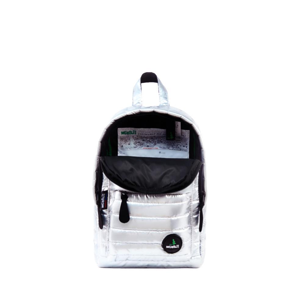 Mueslii original puffer Mini pack made of high density nylon and Ykk zips.