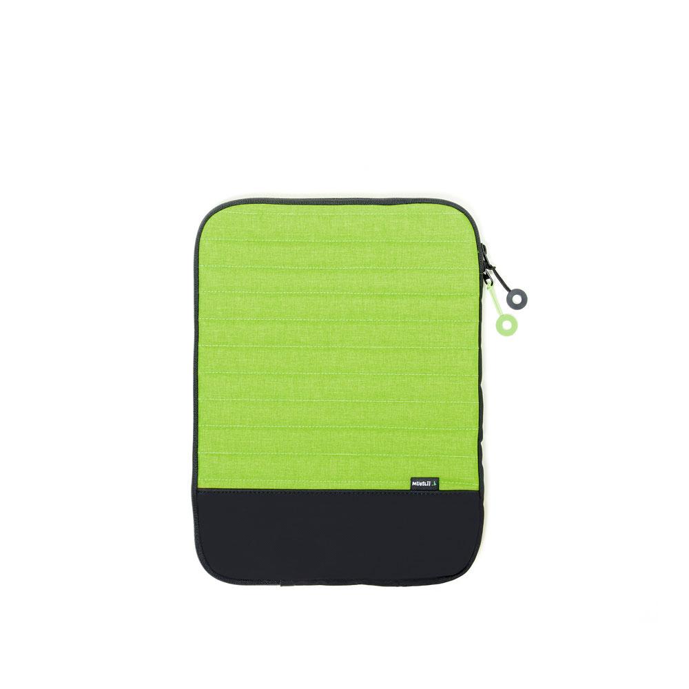 Mueslii 13" padded laptop sleeves made of rip stop nylon and Ykk zips.