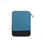 Mueslii 13" padded laptop sleeves made of rip stop nylon and Ykk zips.