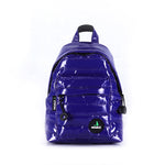 Mueslii original puffer extra small pack made of high density nylon and Ykk zips, color blue.