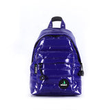 Mueslii original puffer extra small pack made of high density nylon and Ykk zips, color blue.